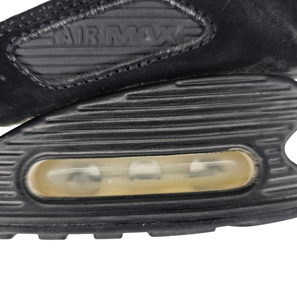 Nike Air Max 90 Mens Size 10 Black White Sneakers Low Top Athletic Shoes - Picture 11 of 14